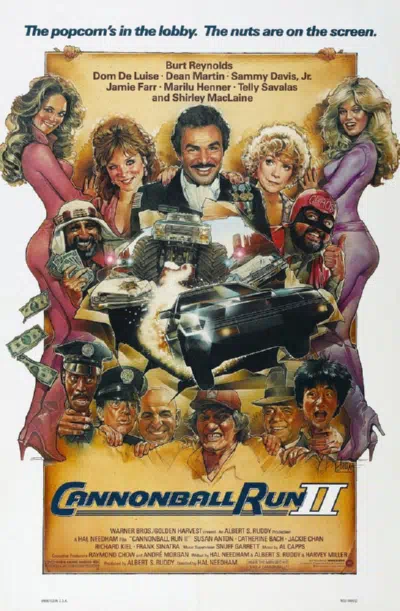 Гонки «Пушечное ядро» 2 1984 смотреть в хорошем качестве